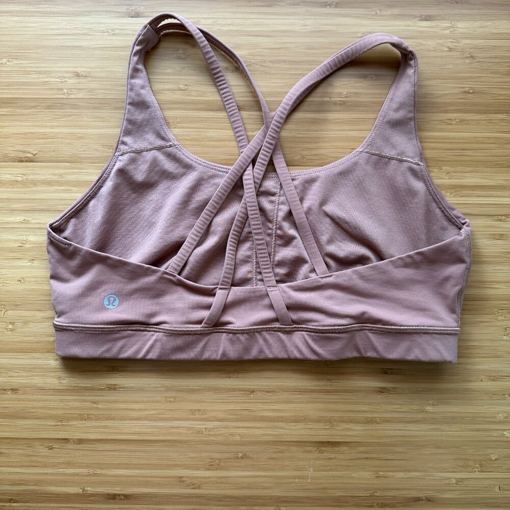 lululemon Energy Bra *Medium Support B-D bra EUC Dusty Clay 12 - Picture 6 of 16